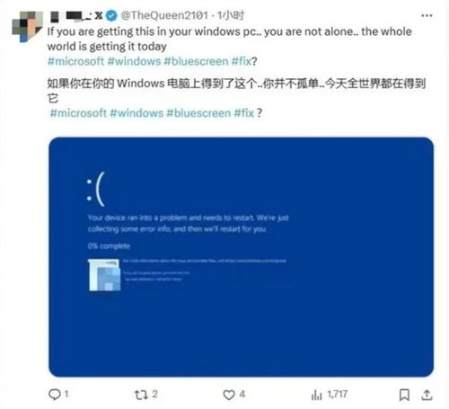 微軟藍屏引發全球宕機，我國公共基礎服務何以安然無恙？——淺談基礎軟件服務的關鍵作用